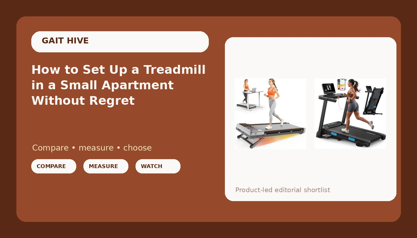 How to Set Up a Treadmill in a Small Apartment Without Regret
