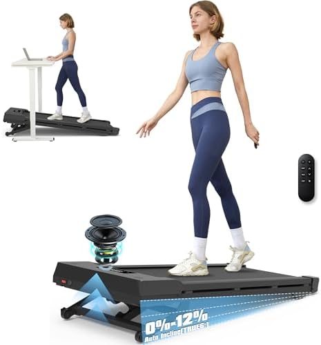 Walking Pad Treadmill Auto Incline to 12% (B0D9JXDQ2T)