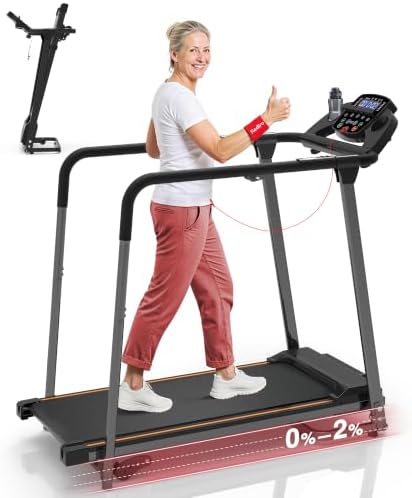 Redliro Treadmill for Seniors with Long Handrails (B0FSKSW1JW)